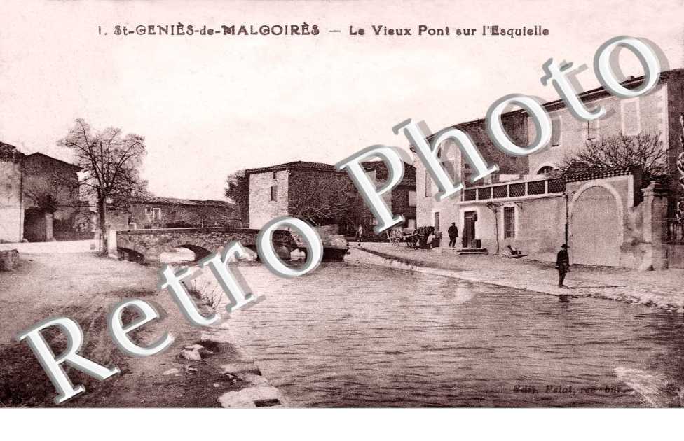 Le vieux pont sur l'Esquielle