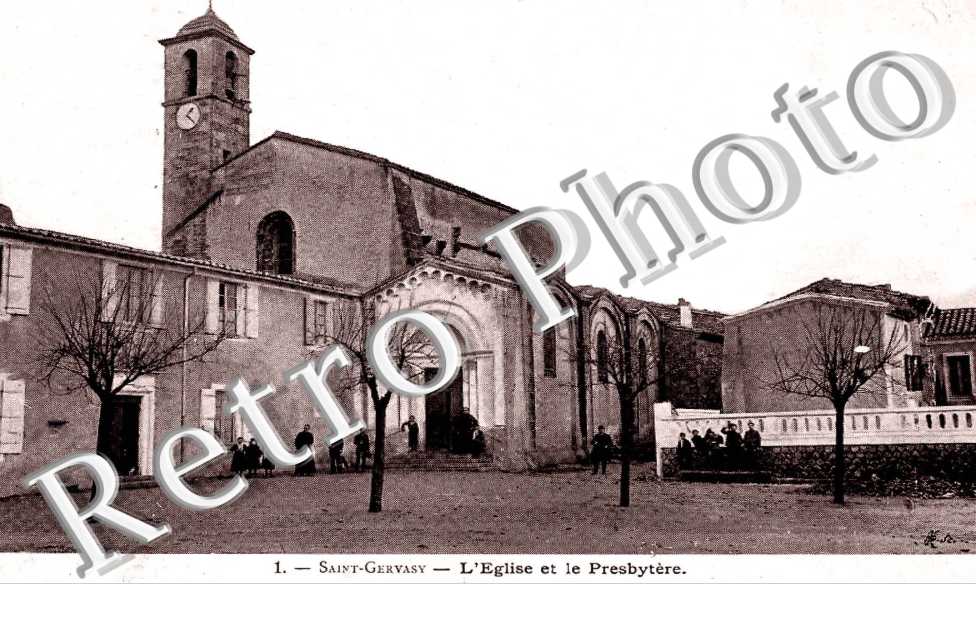 L'eglise et le presbytere
