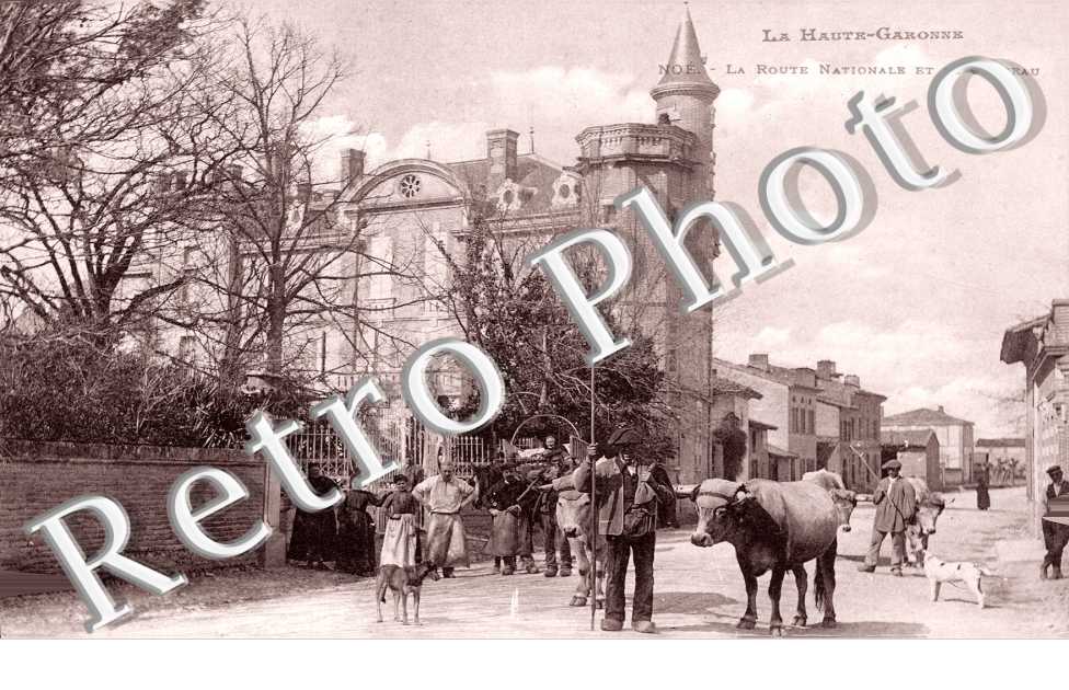La Route Nationale et le Chateau