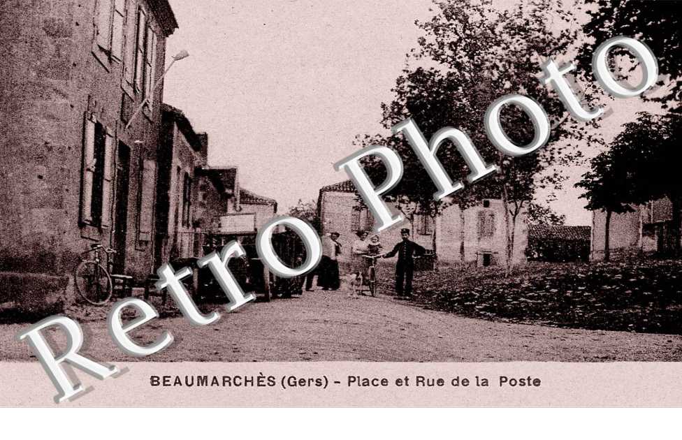 place et rue de la Poste
