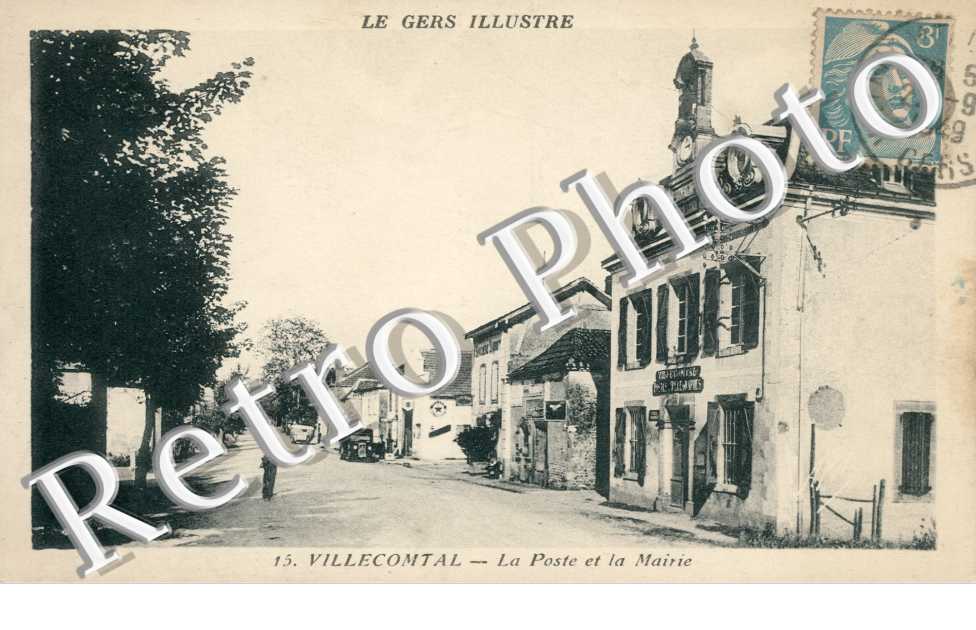 la poste et la mairie