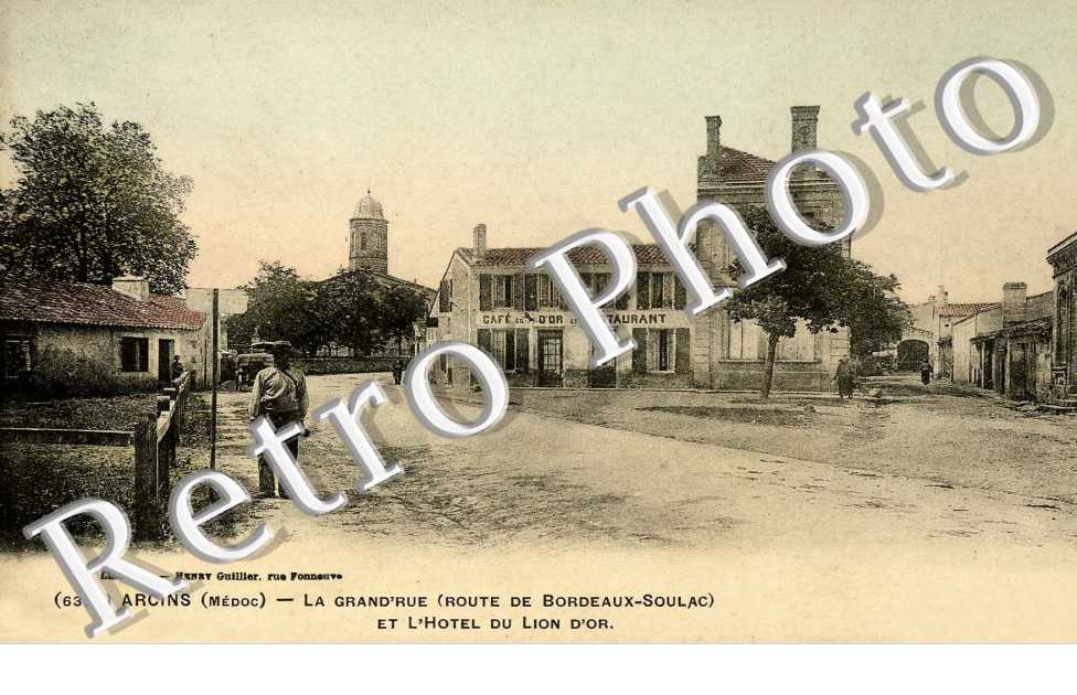 La Grand'rue et l'hotel du Lion d'or