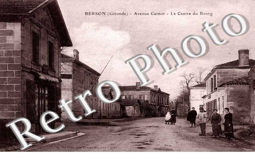Avenue Carnot - centre du bourg