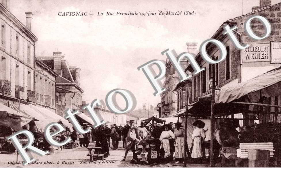 La rue principale un jour de marche