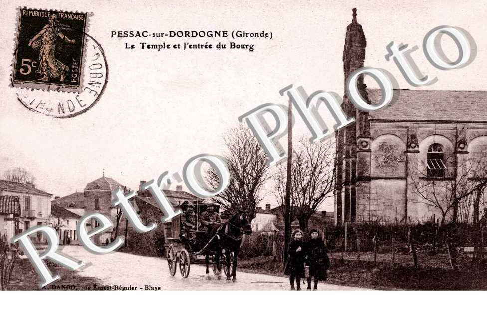 Le Temple et l'eentree du bourg