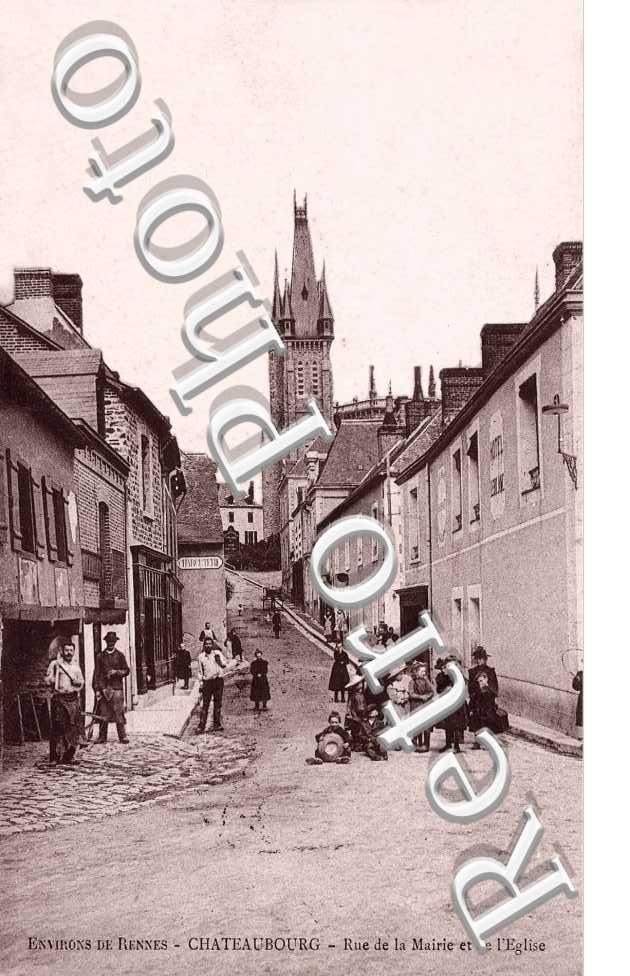 rue de la mairie et de l'eglise