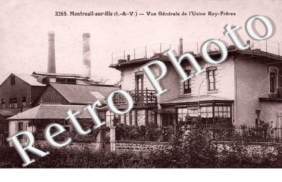 Vue generale de l'Usine Rey Freres