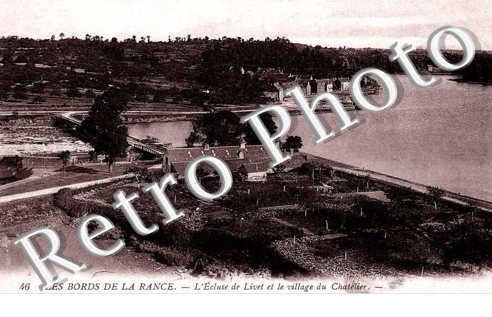 L'Ecluse de Livet et le Village du Châtelier