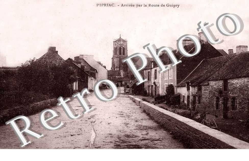 Arrivée par la Route de Guipry