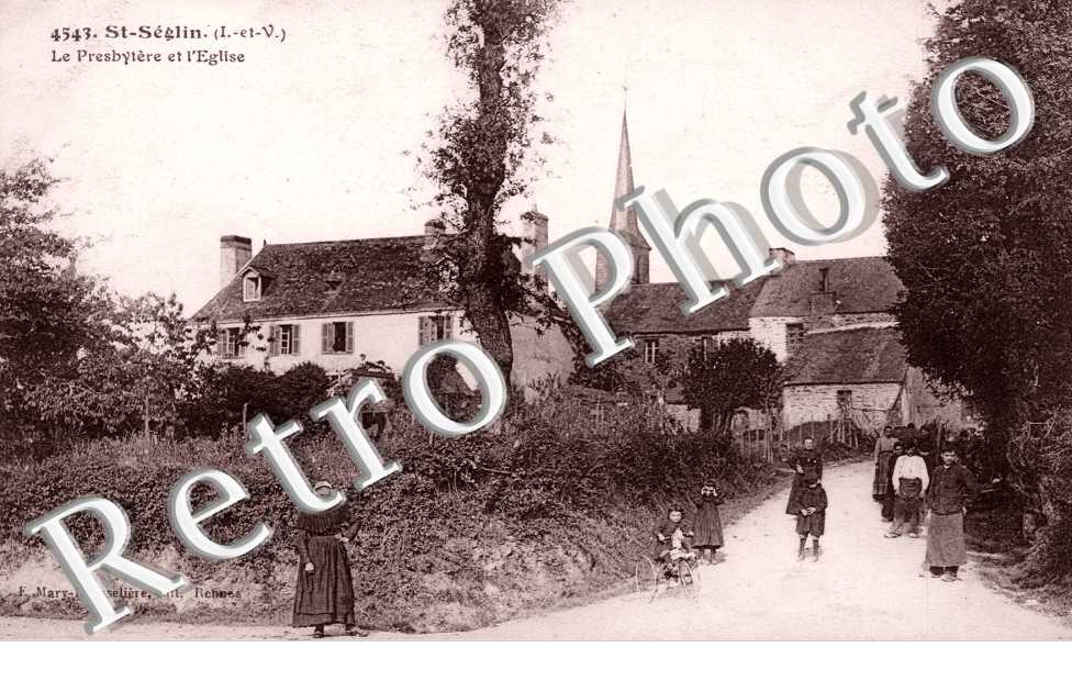 Le Presbytere et l'Eglise