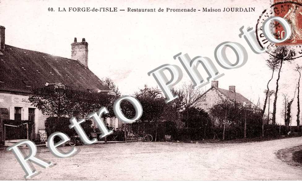la Forge de l'Isle  Restaurant de Promenade Maison Jourdain