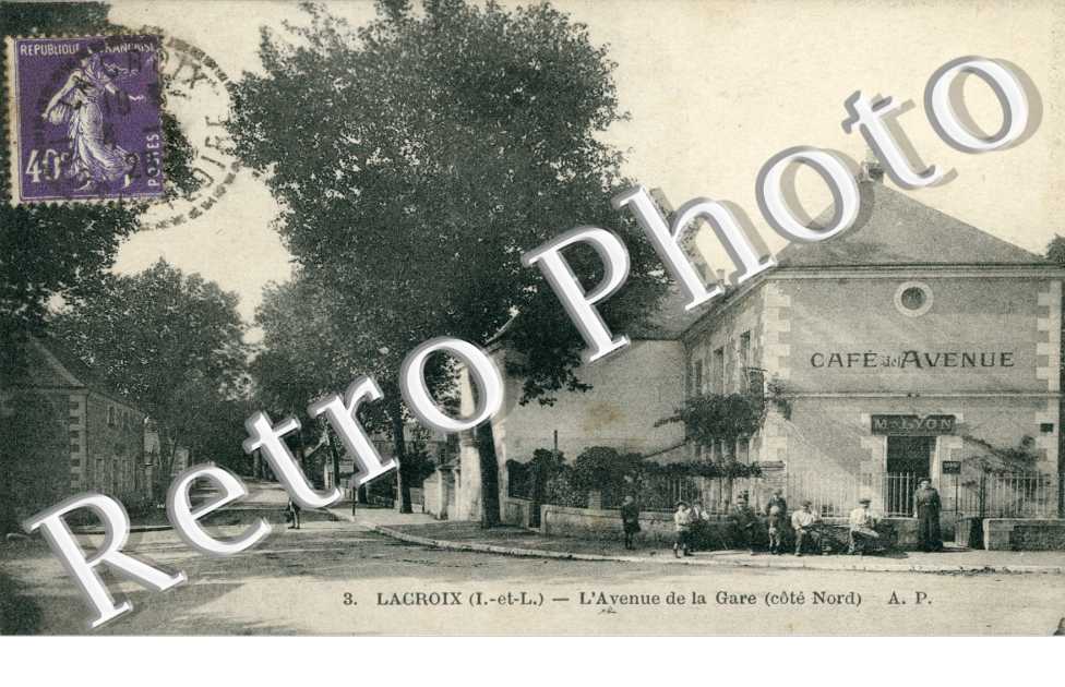 L'avenue de la gare