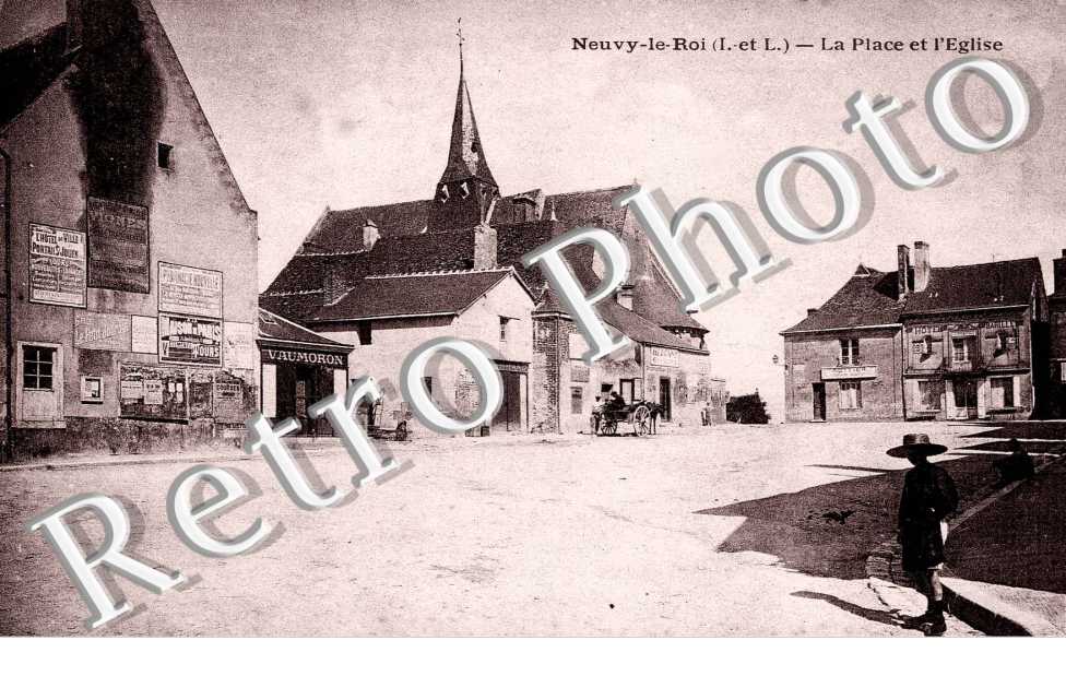 La place et l'eglise