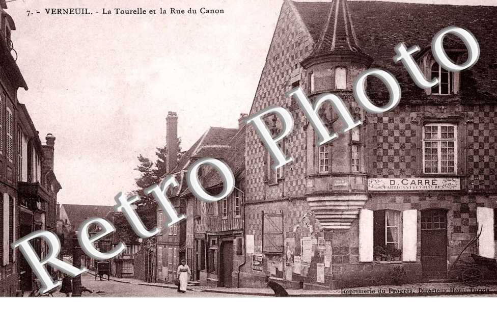 La Tourelle et la rue du Canon