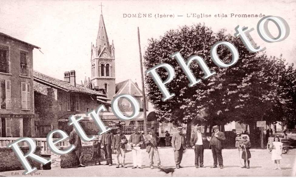 l'eglise et la promenade