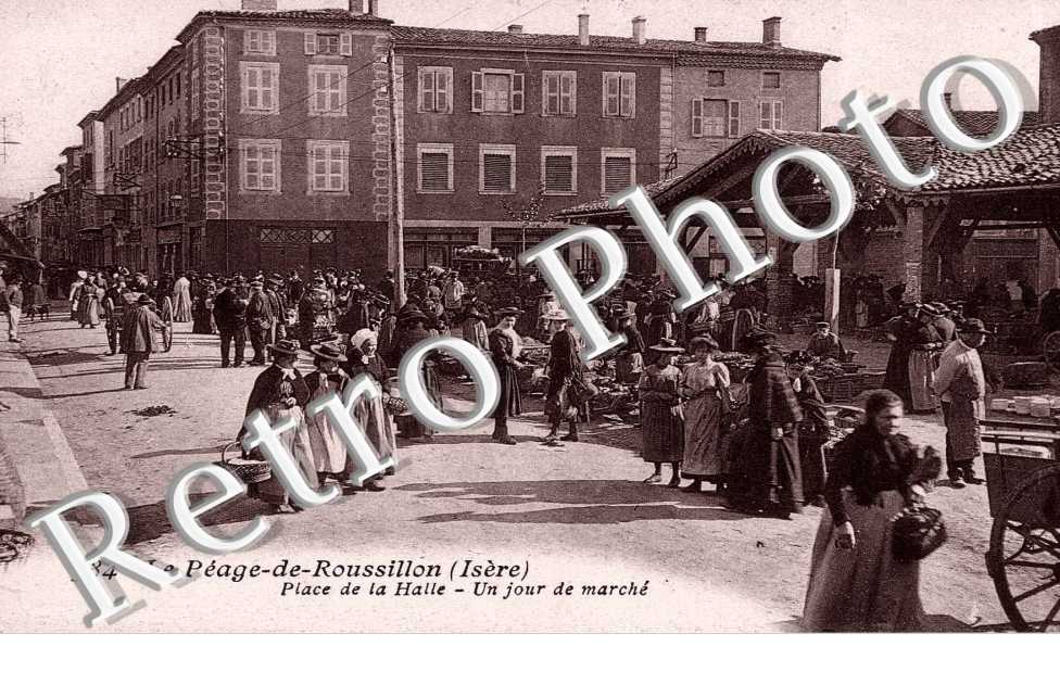 place de la halle - un jour de marche