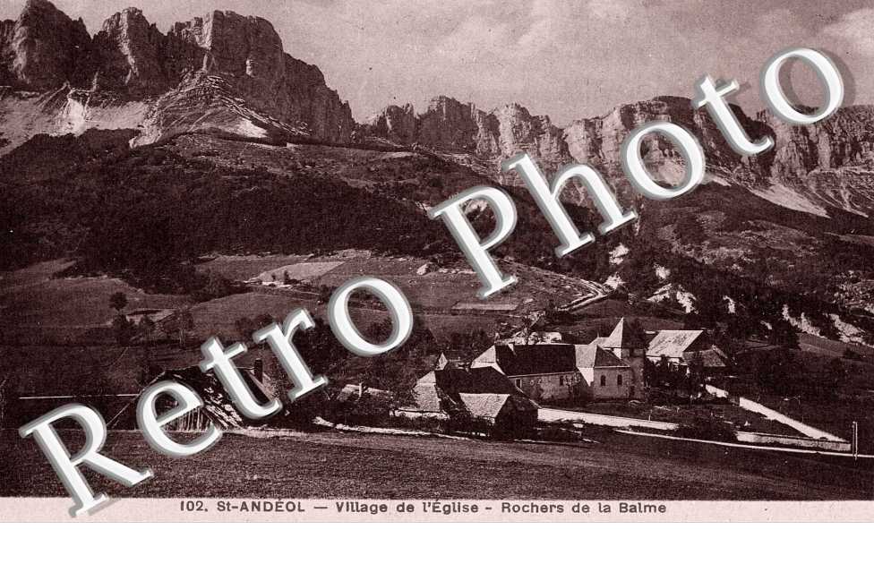Village de l'église - Rochers de la Balme