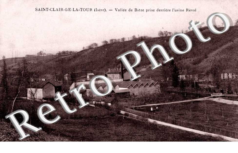 Vallee de Bieze prise derriere l'usine Revol