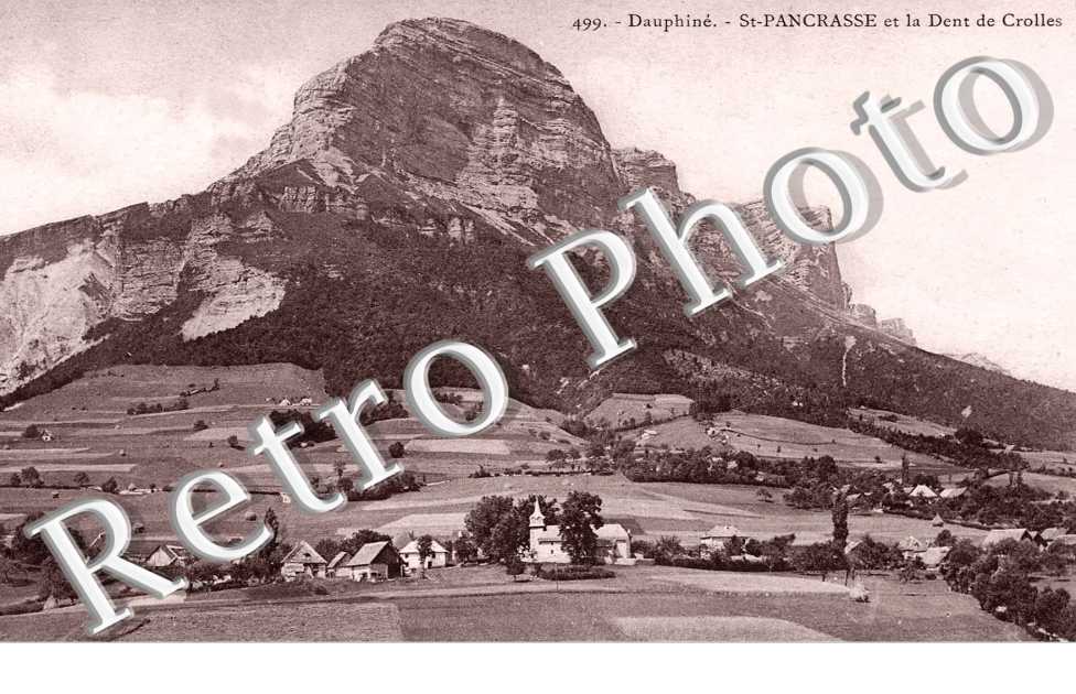 le village et la dent de Crolles