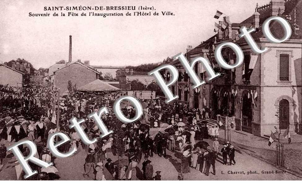souvenir de la fete de l'inauguration de l'hotel de ville