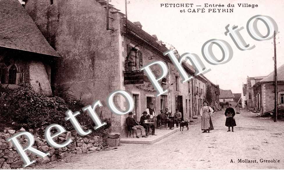 Petichet - Entree du Village et Cafe Peyhin