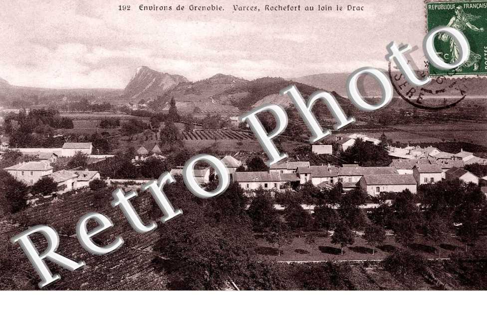 Varces, Rochefort au loin le Drac