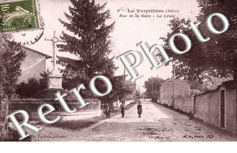 rue de la gare - la Croix