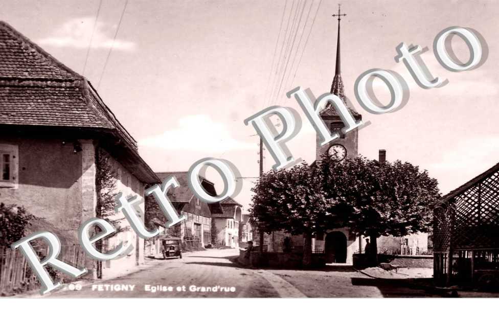 Eglise et Grande Rue