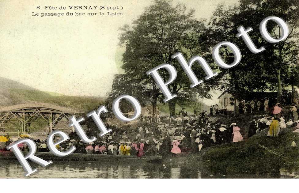 Le Passage du bac sur la Loire
