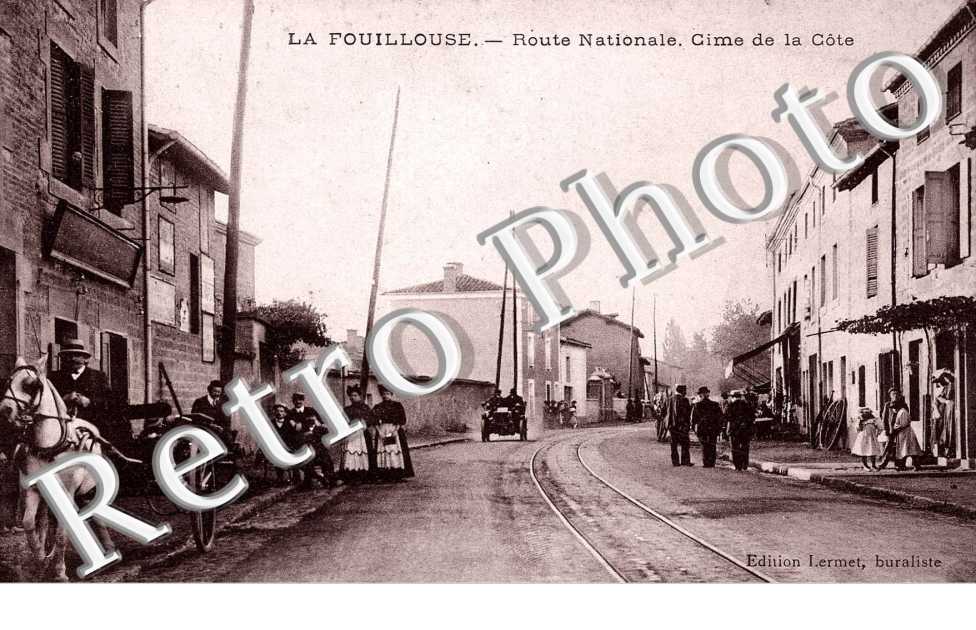 La  Fouillouse - route nationale