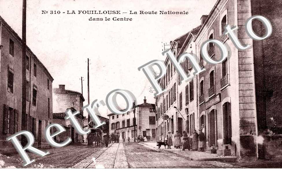 La route nationale dans le centre