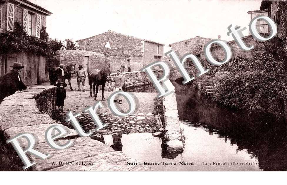 Saint-Genis-terre-noire    -       Les fosses d'enceinte