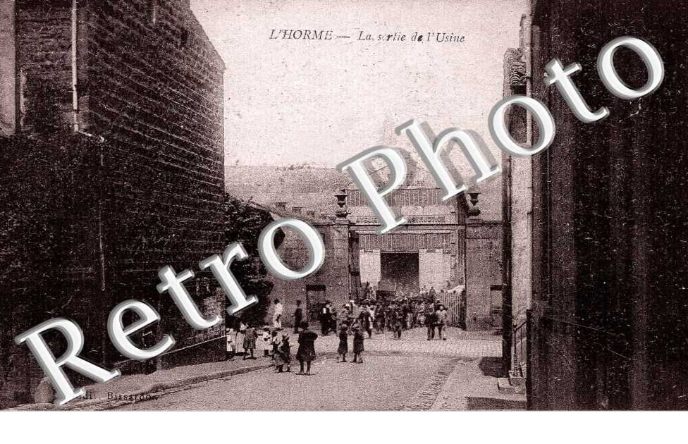 La sortie de l'usine