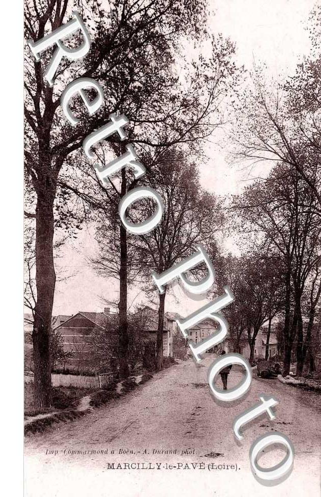 Marcilly-le-Pave -  (une rue)