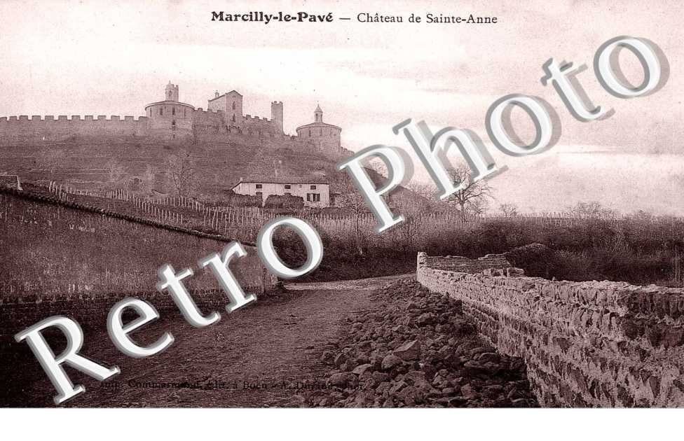 Marcilly-le-Pave -  Chateau Sainte-Anne