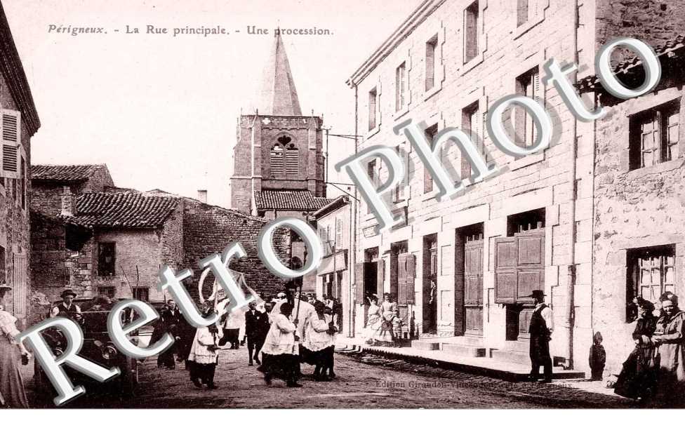 la rue principale - une procession