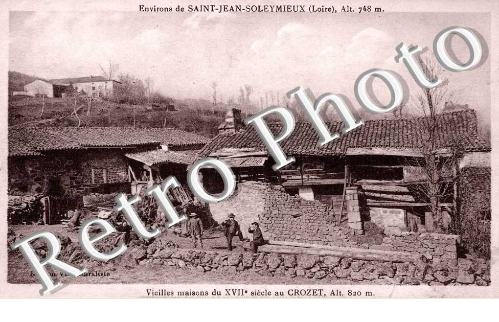 Vielles maisons au Crozet