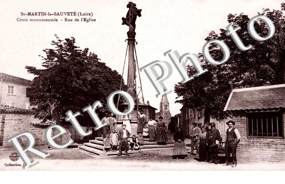 croix monumentale, rue de l'eglise