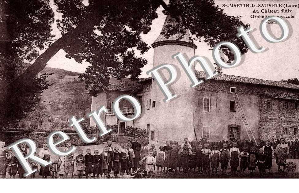 au chateau d'Aix, orphelinat agricole Sainte Camille