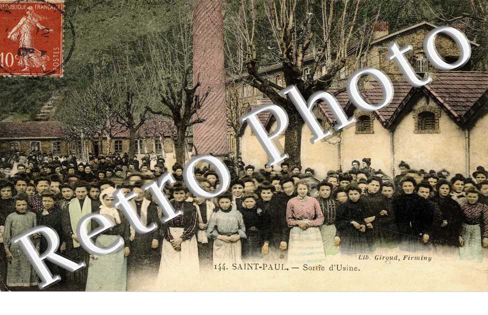 saint paul, sortie d'usine (couleur)