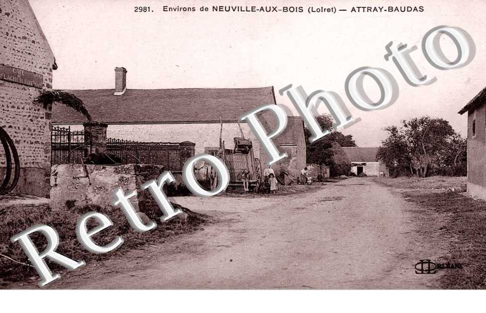 environs de Neuville-aux-Bois, Attray-Baudas