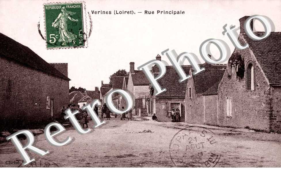 VERINES - rue principale