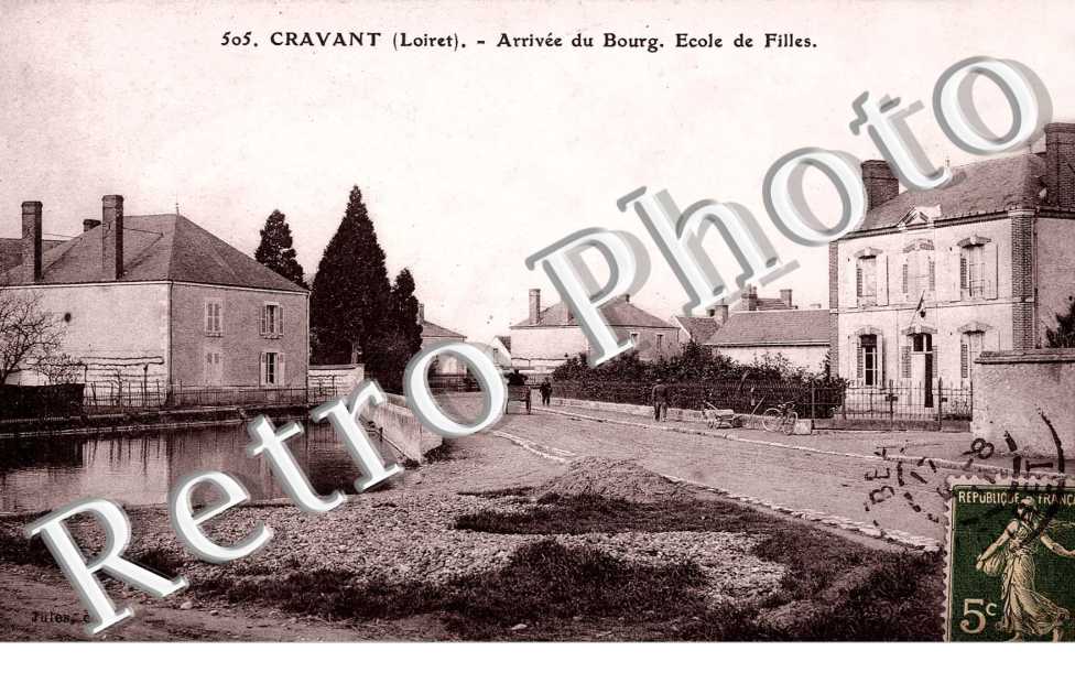 arrivee du bourg, ecole de filles