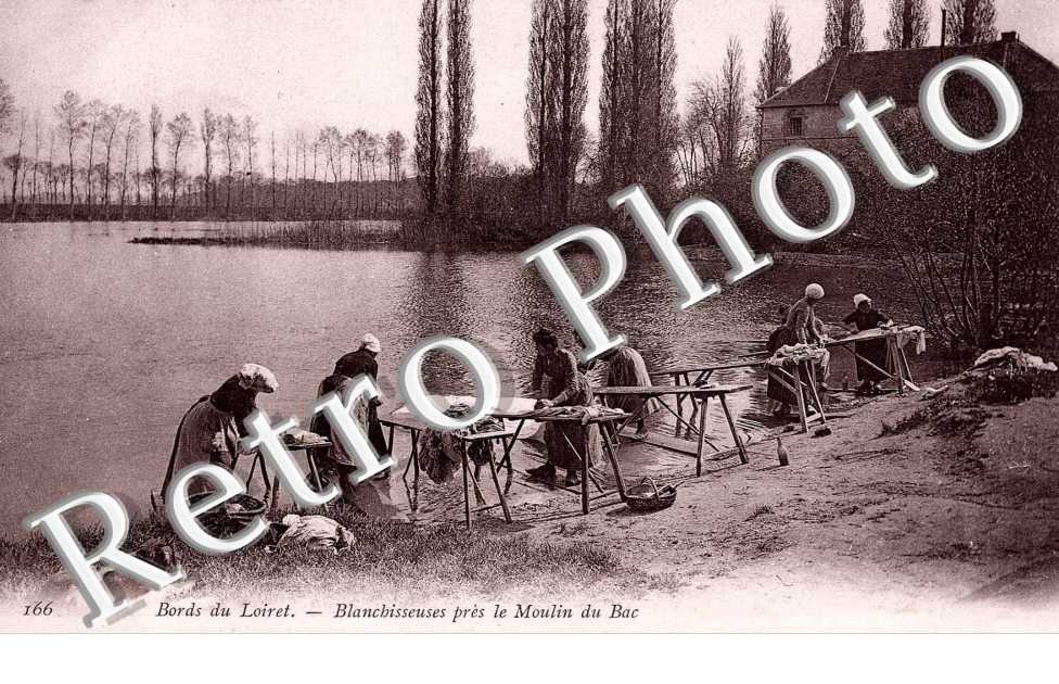 blanchisseuses pres le moulin du Bac