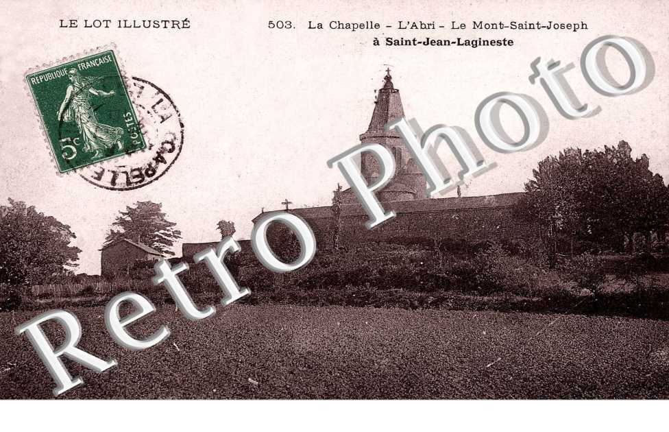 La Chapelle, l'Abri et le Mont Saint Joseph