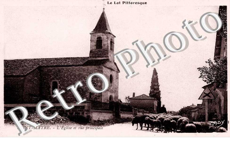 L'Eglise et la Rue Principale