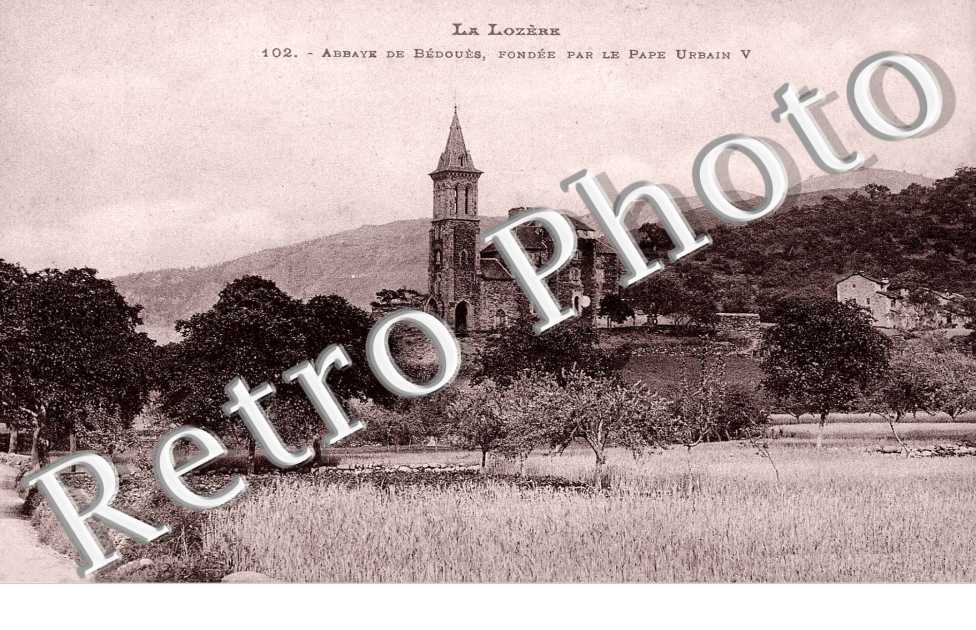 Abbaye fondee par le pape Urbain V