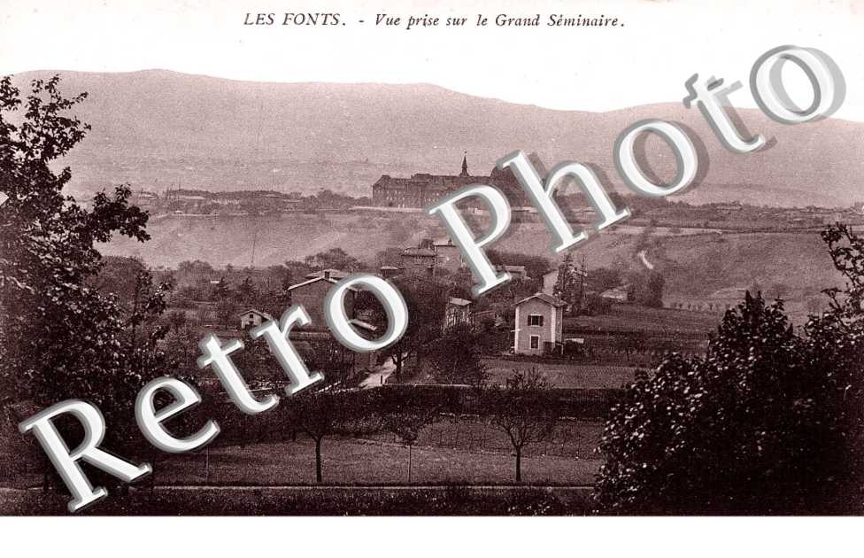LES FONTS vue prise sur le grand seminaire