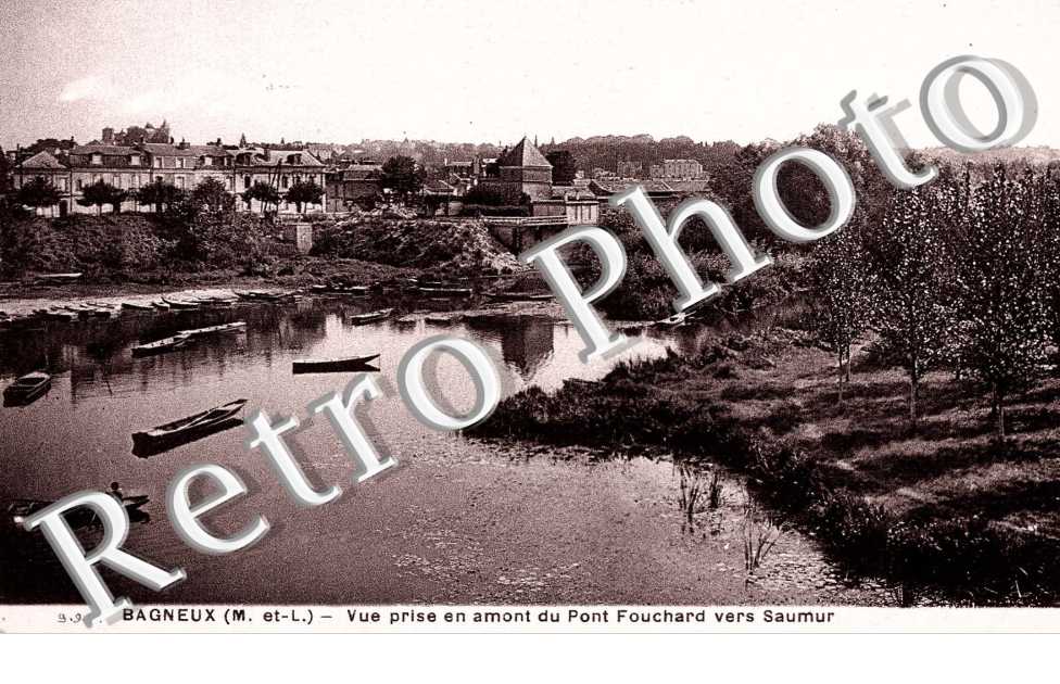Vue prise en amont du Pont Fouchard