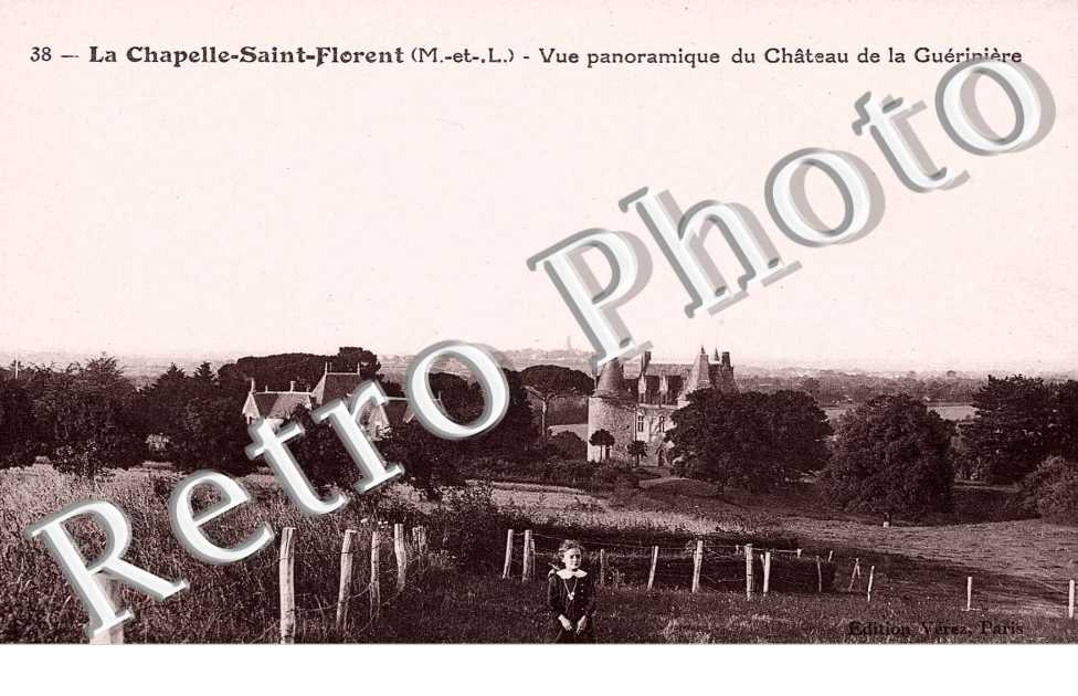 Vue panoramique du Chateau de la Gueriniere